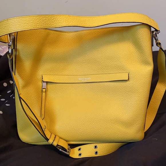 Like new Henri Bendel yellow satchel bag - Picture 3 of 7